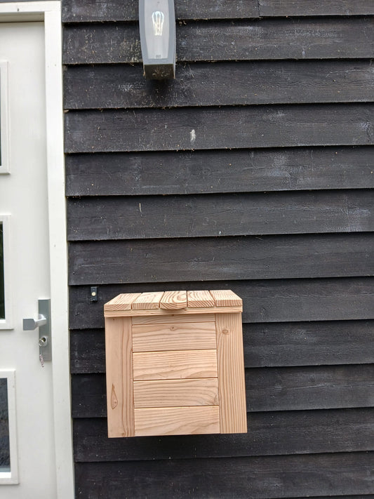 Haarlem Banken® Douglas Brievenbus – Robuuste houten brievenbus voor buiten